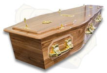 Open Face Coffin
